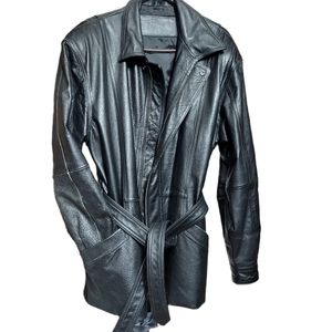 Black Leather Jacket SZ L